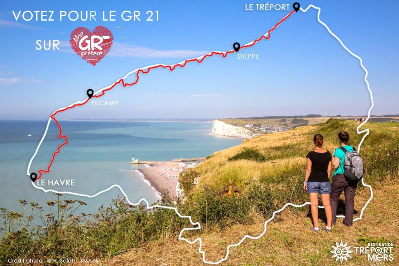 Le 101 - Les Locations Isahora Apartman Eu (Seine-Maritime) Kültér fotó